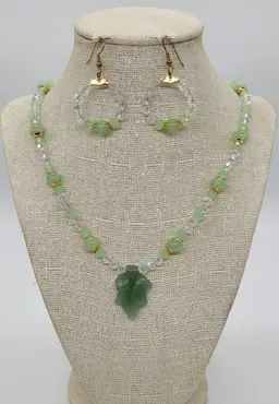 Handmade Necklace And Earrings