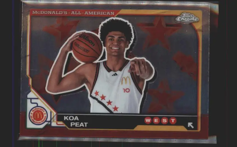 2025 Topps Chrome McDonald's All American #51 Koa Peat - (141)