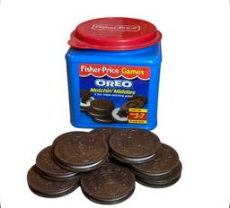 Fisher-Price OREO Matchin' Middles Kids Matching Game 10 Cookies ---Please Read