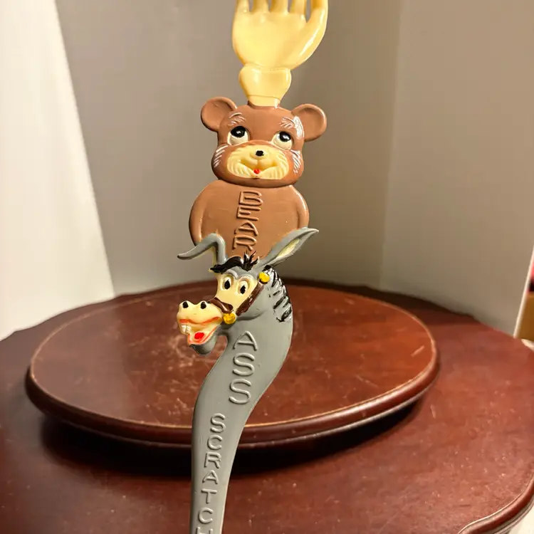 Bear Ass Plastic Scratcher