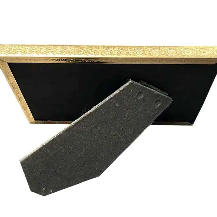 “Momma’s Touch”, Print In Brass Frame, 4”x6”, Cottage Core, Baby Room