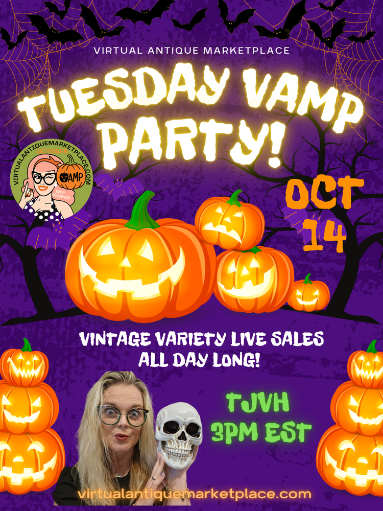 VAMP Tuesday Vintage Party! Thrifter Junker Vintage Hunter Buyer's Choice 