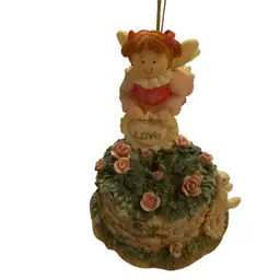 Vintage San Francisco Music Co. Heart Tugs Friendship Angel “Love”