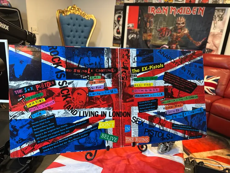 Sex Pistols: The Swindle Continues 1988 Japanese 2 X LP Picture Disk