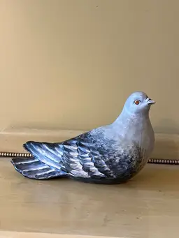 Life size Italian Ceramic Pigeon