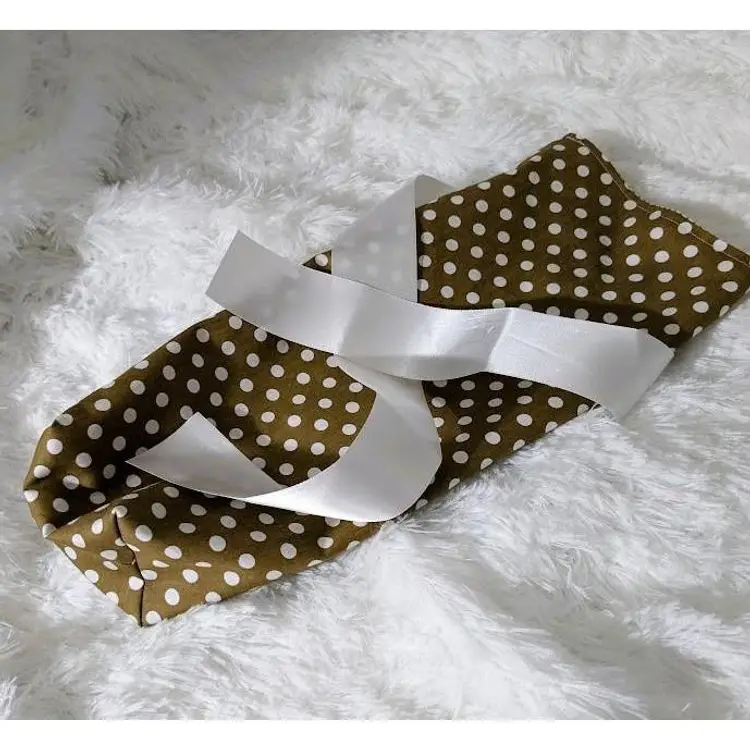 Handmade Wine Bottle Gift Bag - Polka Dots - Any Occasion