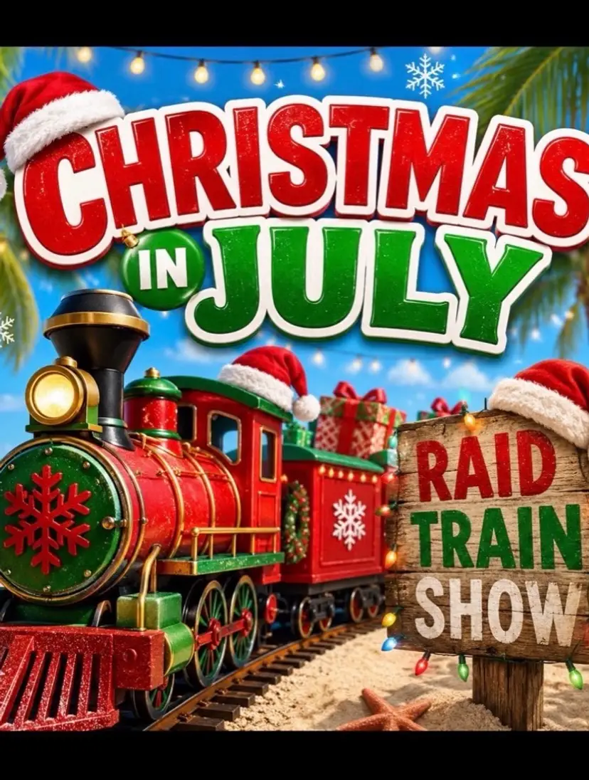 DJnSJ Christmas In July Raid Train