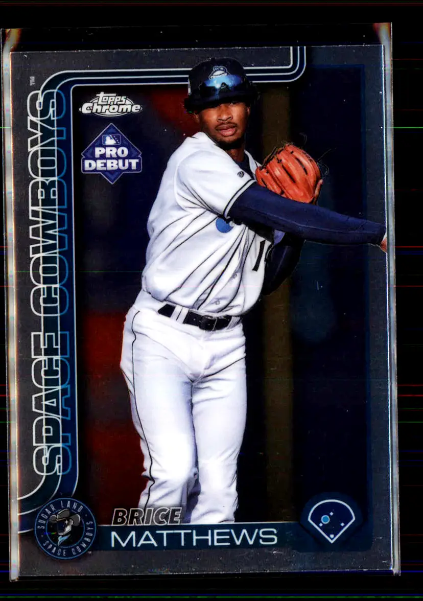 Brice Matthews 2025 Topps Pro Debut Chrome #PDC-67 - (135) - Sugar Land Space Cowboys