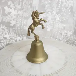 Brass Unicorn Bell
