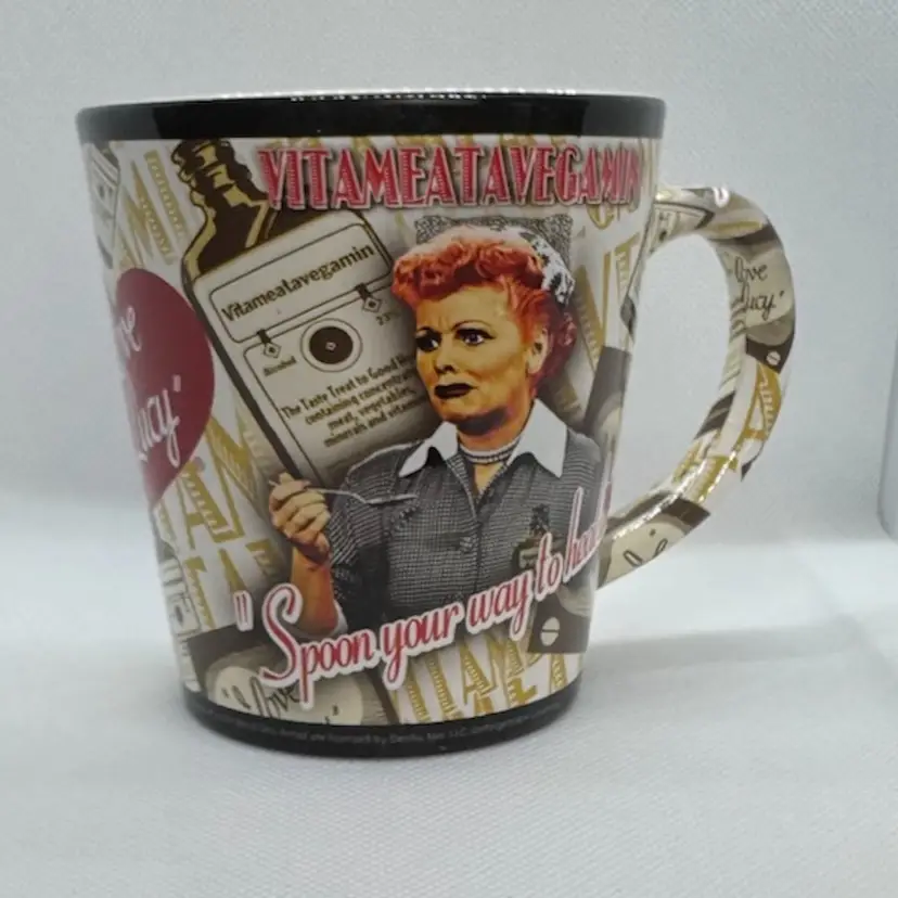 I Love Lucy “Vitameatavegamin” Coffee Mug