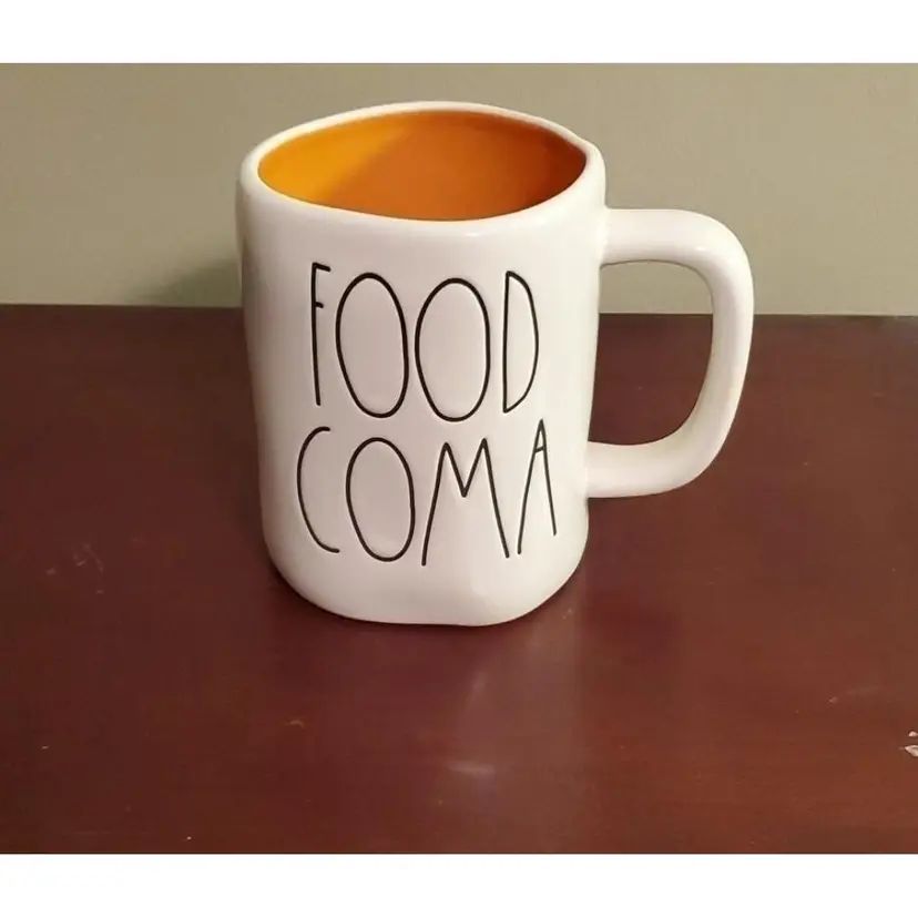 Rae Dunn Food Coma Coffee Mug