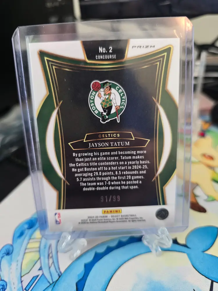 2024 Jayson Tatum Purple Cracked Ice Select 91/99