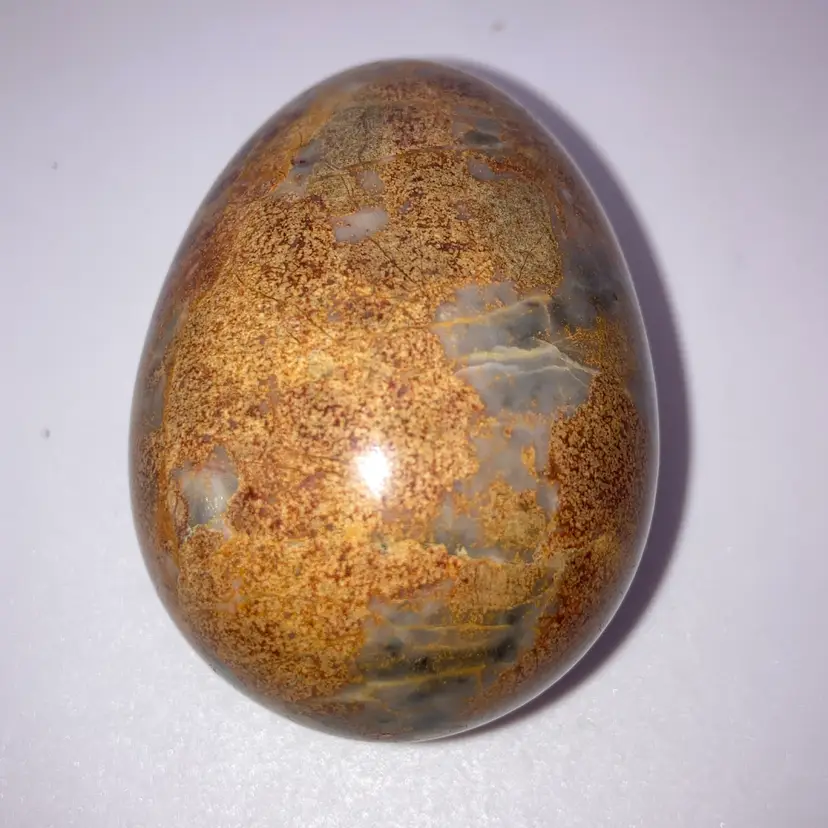 Large Polished Stone Or Marble Egg!