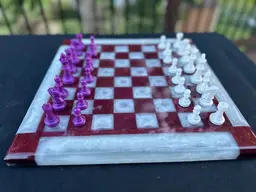 Regal Heart Chess Set