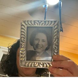Pewter Frame Made in Mexico