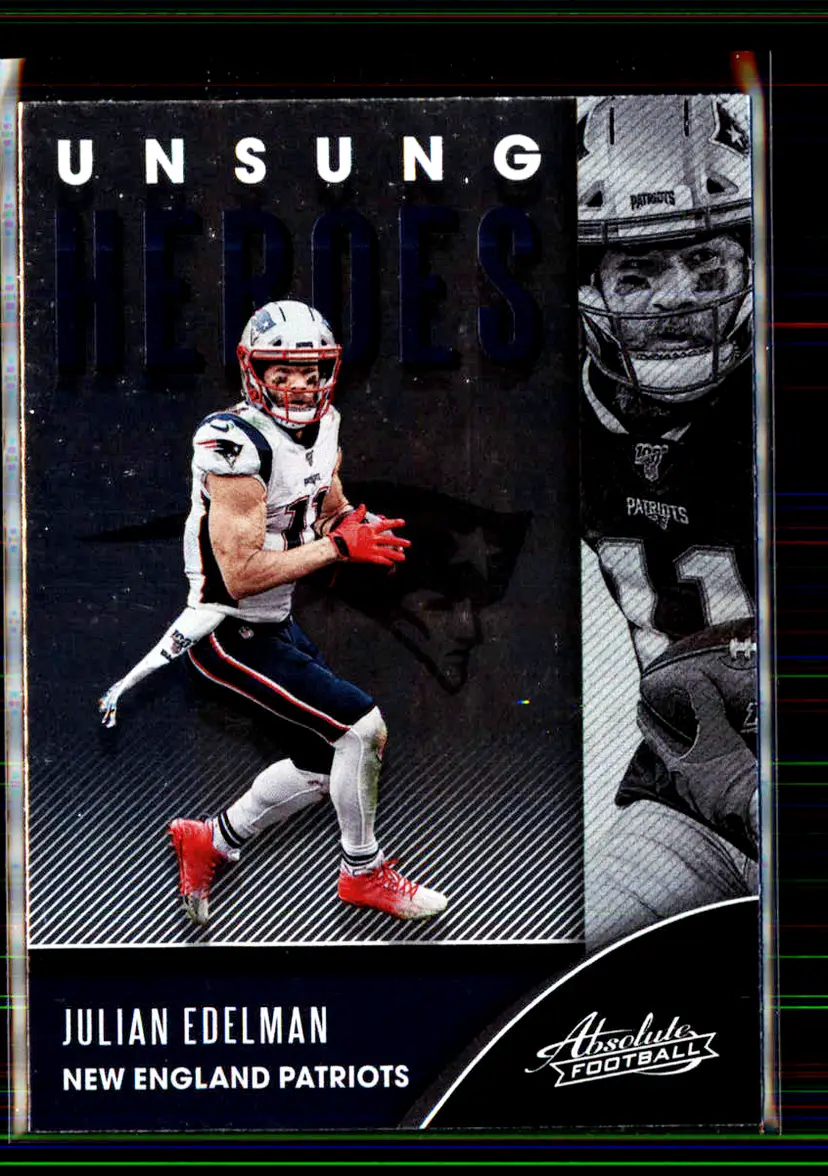 Julian Edelman 2020 Panini Absolute Unsung Heroes #UH-JE - New England Patriots - (147-340)