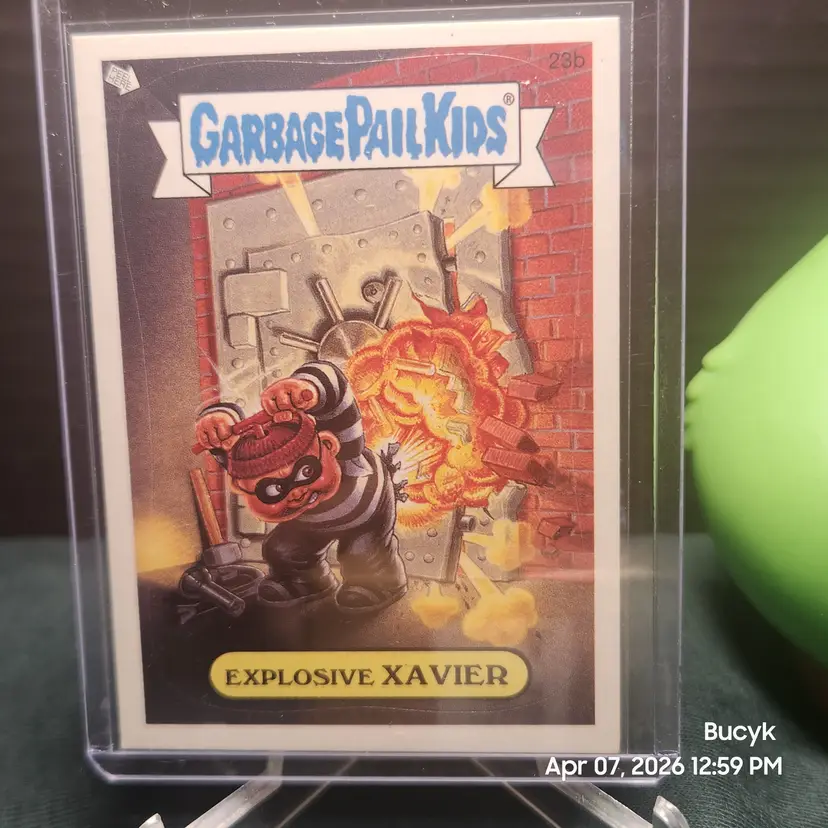 2005 Garbage Pail Kids - Explosive XAVIER #23b