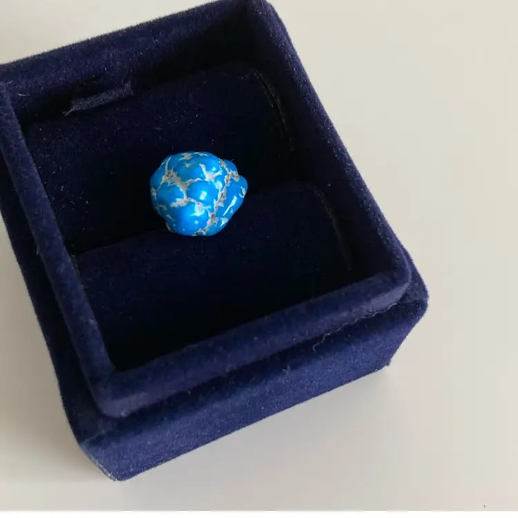 Vintage Southwestern Genuine Turquoise Tie Tack Not Enhanced