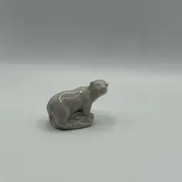 W Is For Wade Whimsy Polar Bear 1” X .5”