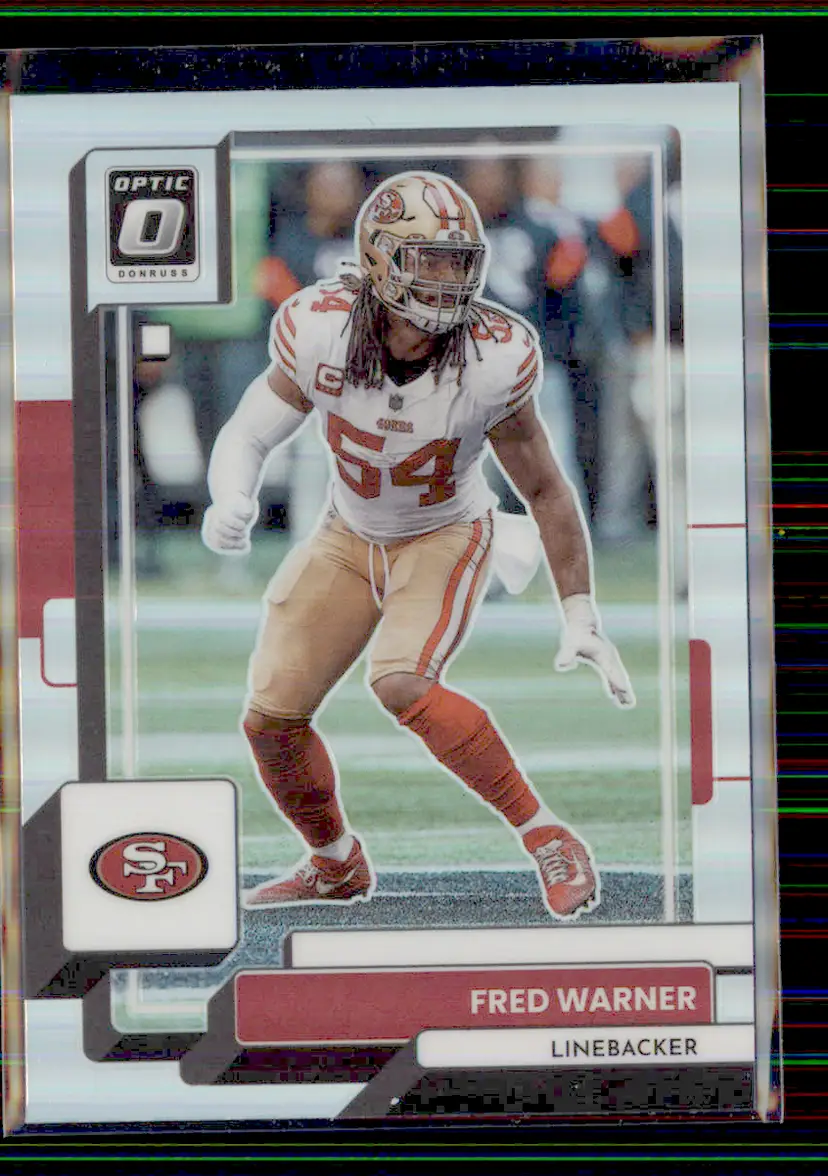 Fred Warner 2022 Donruss Optic Holo Silver #171 - San Francisco 49ers - (130-336)