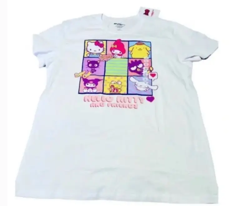 Hello Kitty and Friends Sanrio Shirt Large (unisex) NTW 