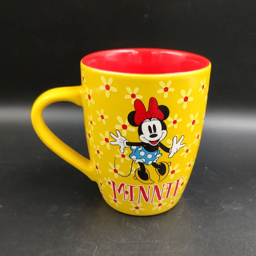 Vtg Disney Minnie Mouse Ceramic Mug
