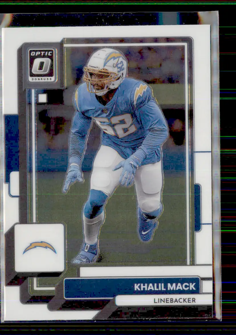 Khalil Mack 2022 Donruss Optic #112 - Los Angeles Chargers - (130-146)