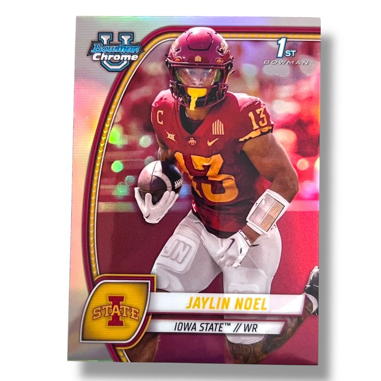 2024 Bowman University Chrome Jaylin Noel 1st Bowman Refractor #96