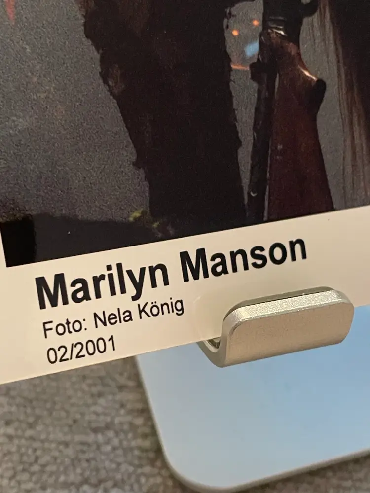 Marilyn Manson Official Promo Press Photo 7x5 (Feb 2001) Motor Music