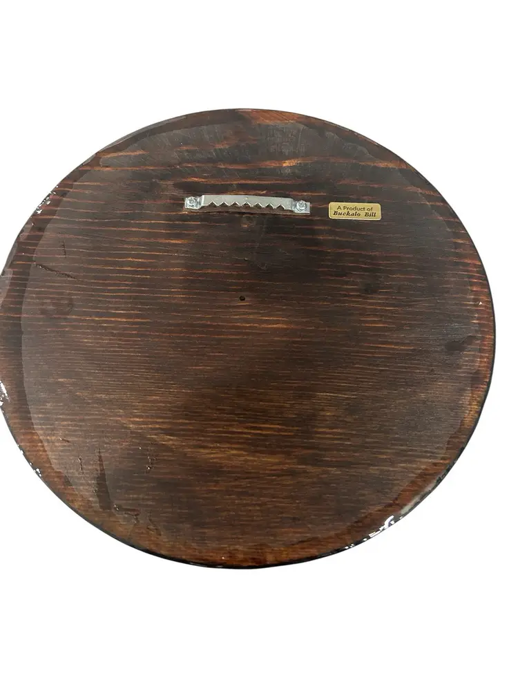 Wooden Cadillac Emblem Wall Hanging Buckalo bill 9” Estate
Find