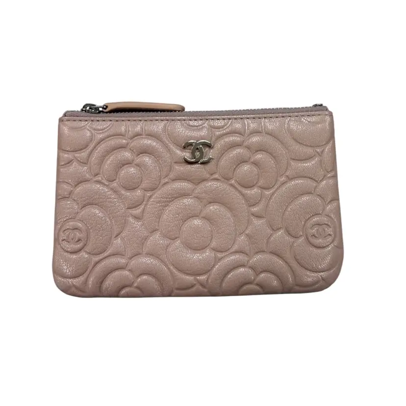 Chanel Pink Camellia Small O Case