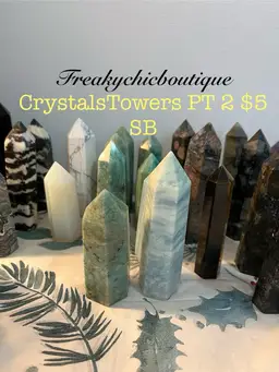 #03 - Pick One Crystal Towers. As Shown.