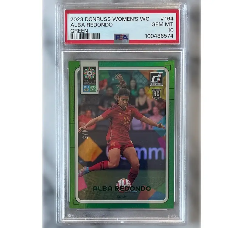 Alba Redondo /5 PSA 10 (Pop 1)
2023 Donruss Women’s World Cup