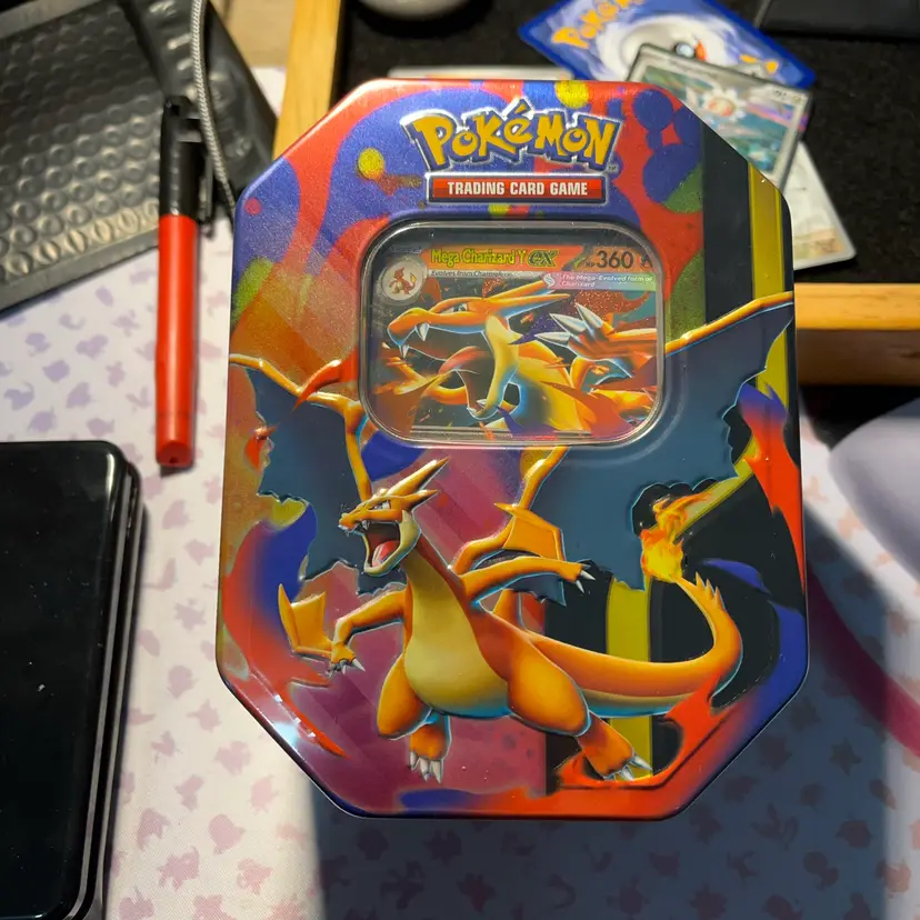 Pokémon Trading Card Game: Mega Charizard Y Tin