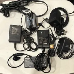 Lot Of OEM Power Adapters & Chargers - MAKITA, Sony, HP, Garmin, & More | As Is