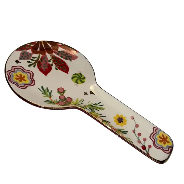 Anthropologie “Coco” Ceramic Spoon Rest