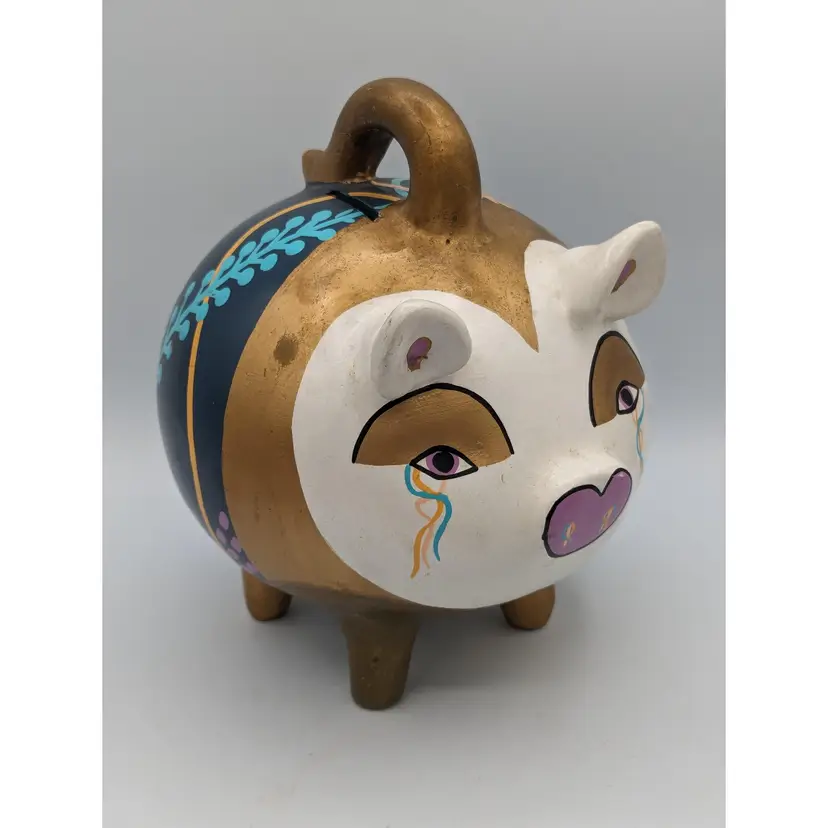 MEXICAN FOLK ART PIGGY BANK