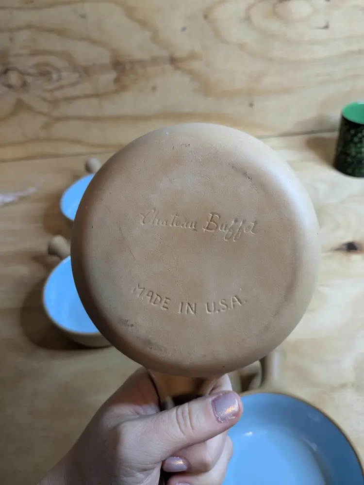 Chateau Buffet Vintage Mid Century Soup Bowls Made In USA Set Of 6 Ramekin Bowls