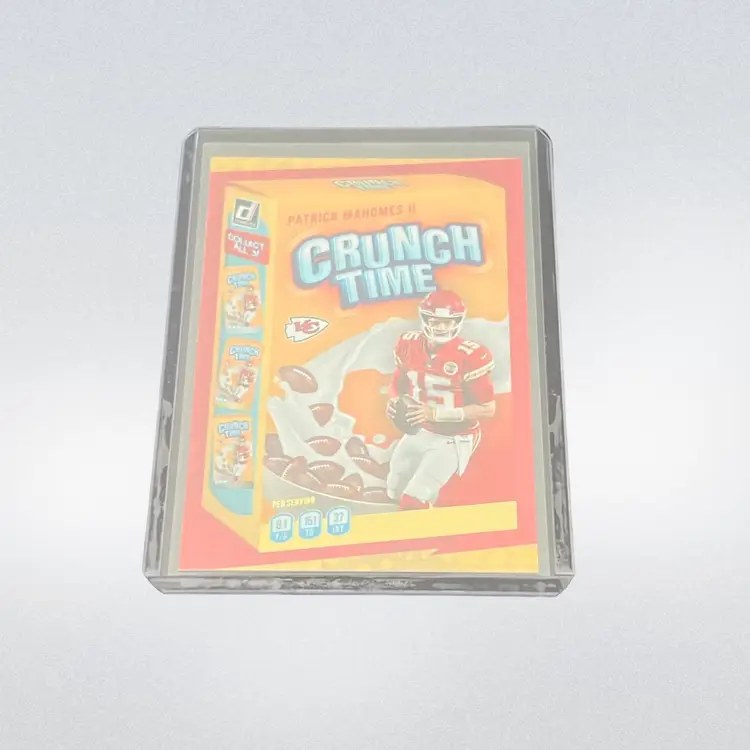 2022 Panini Donruss Patrick Mahomes Crunch Time SP Insert Card! Case Hit! Kansas City Chiefs