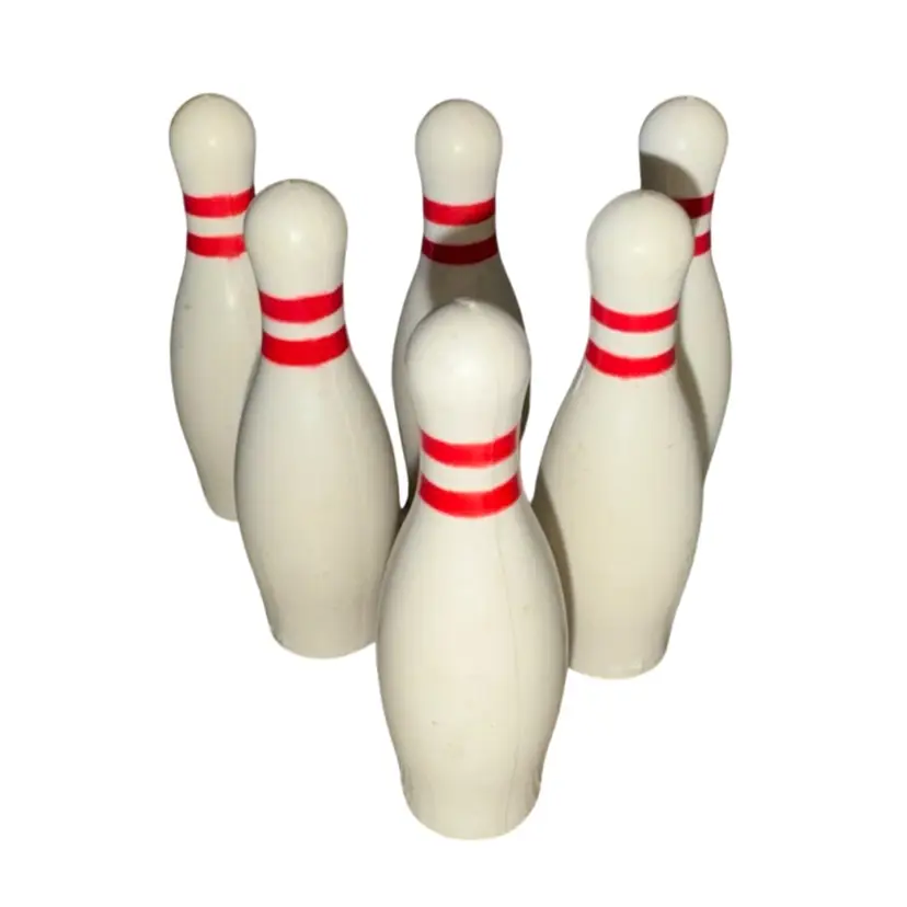 Vintage Bowling Party Stacie 1998 Barbie Bowling Lane Replacement Pins 2”