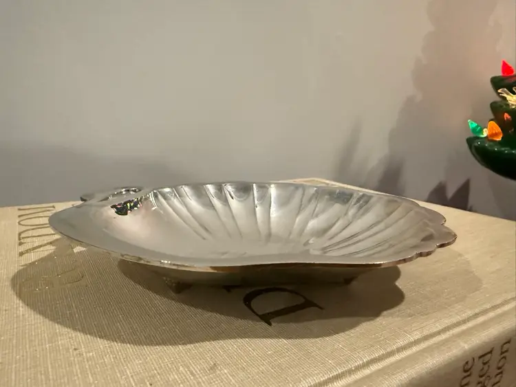 William. A. Rogers Silver Plate Swan Hostess Dish