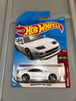 Nissan 300ZX Twin Turbo #110 White 2019 Hot Wheels JDM Japan