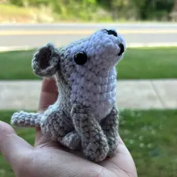 Reserved Wolf Plush Crochet