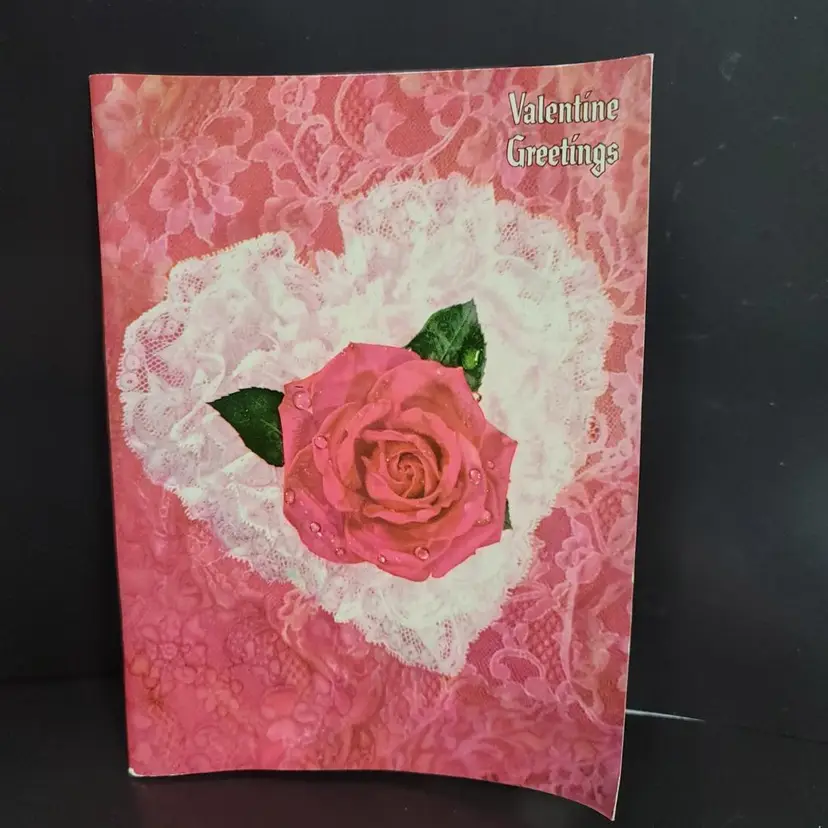 Vintage 1957 Valentine Greetings Booklet