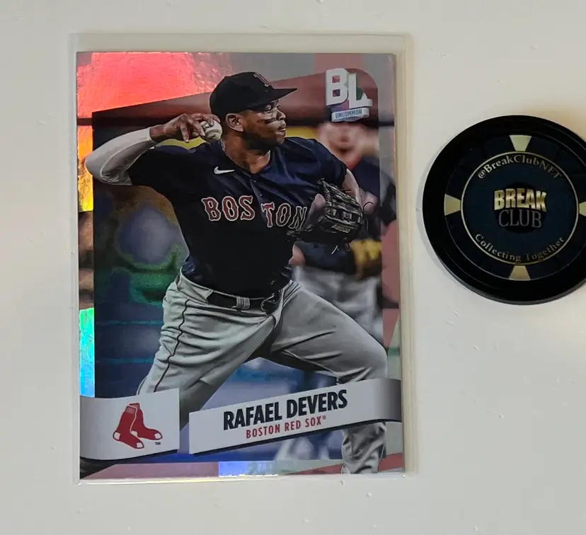 Rafael Devers Uncommon Foil Boston Red Sox