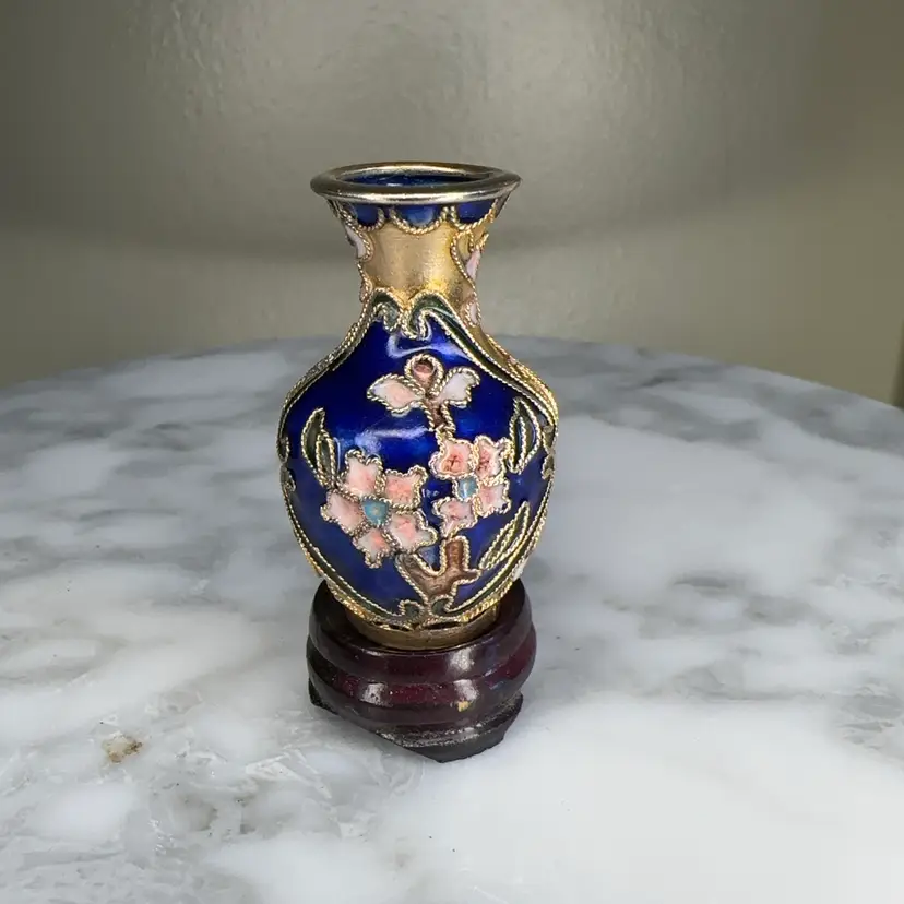 🔔 Mini Cloisonné Vase 3