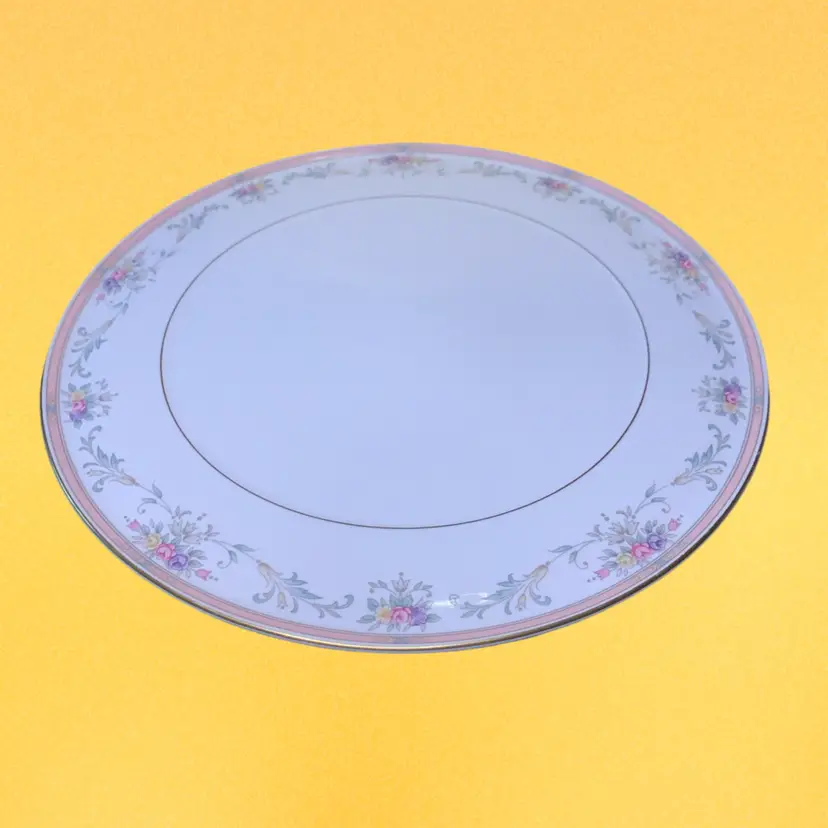 14. Christopher Stuart Spring Crest Y1013 Cake Plate 13 in