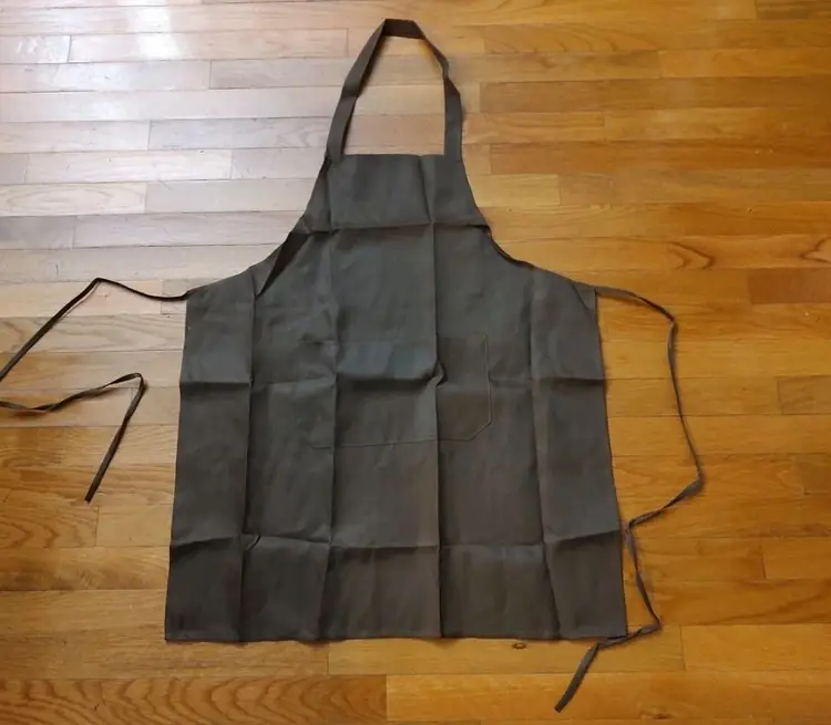 #01 Brown two pocket apron, lot of 3