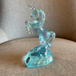 Fenton FGS Exclusive Centennial Anniversary Unicorn Paperweight 2005