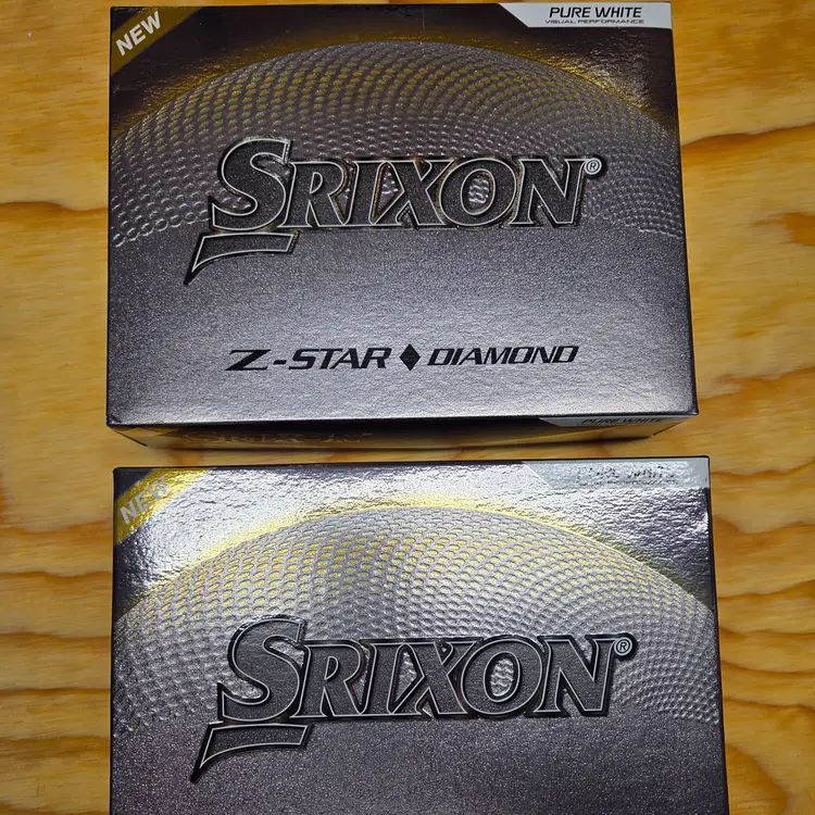 Srixon Z-Star Diamond 2025 Golf balls TWO Dozen